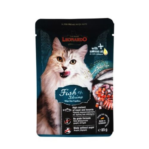 Leonardo Pouch Fish & Shrimps 85g