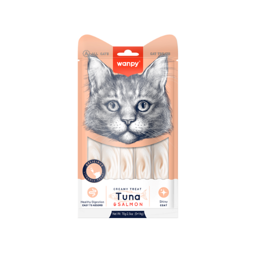 Wanpy Creamy Treat Tuna and Salmon
