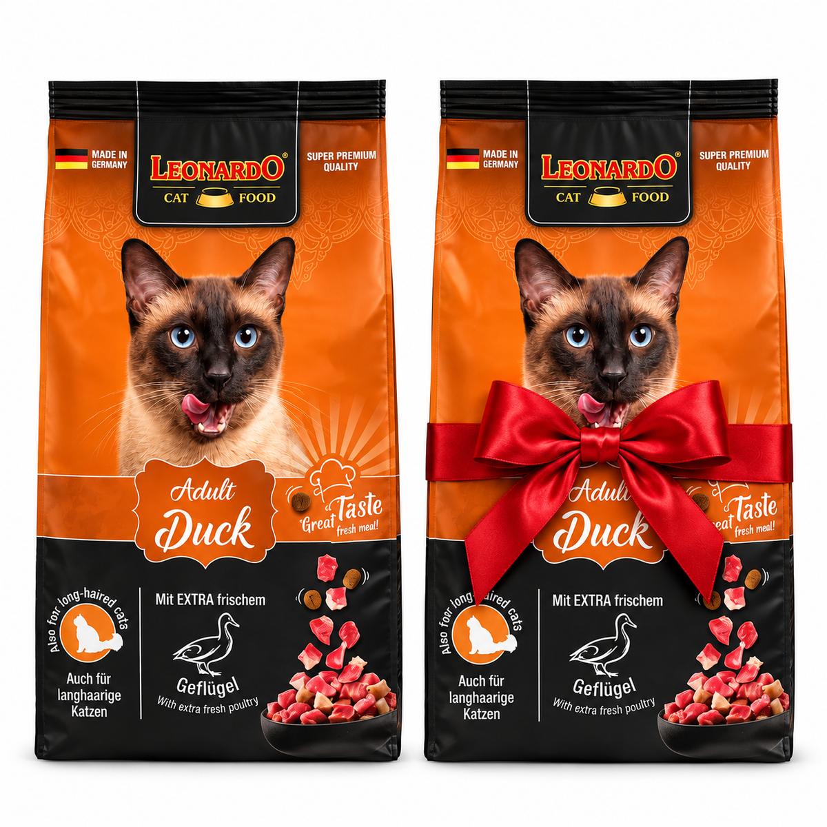Leonardo Holistic Dry Food With Fresh Duck For Adult Cat 300g Buy 1 Get 1 FREE