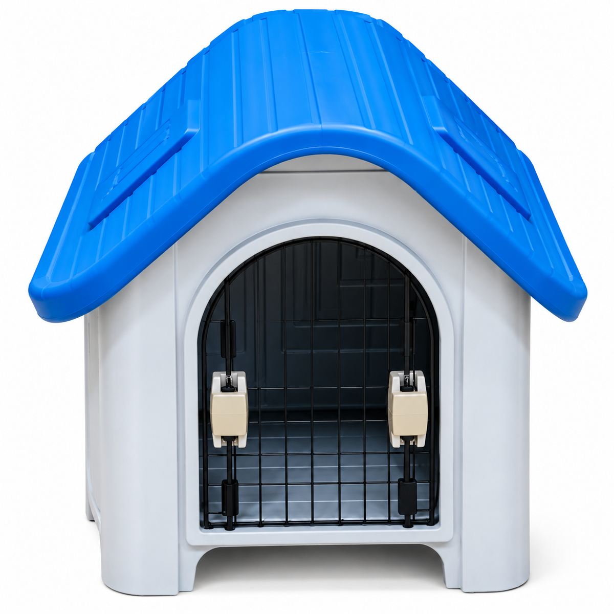 Plastic Dog House with Door – 75 × 59 × 66 cm