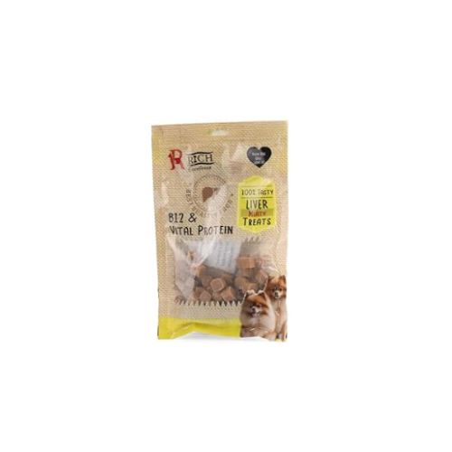Riich Exellence dog soft treats chicken meety coin 100 G