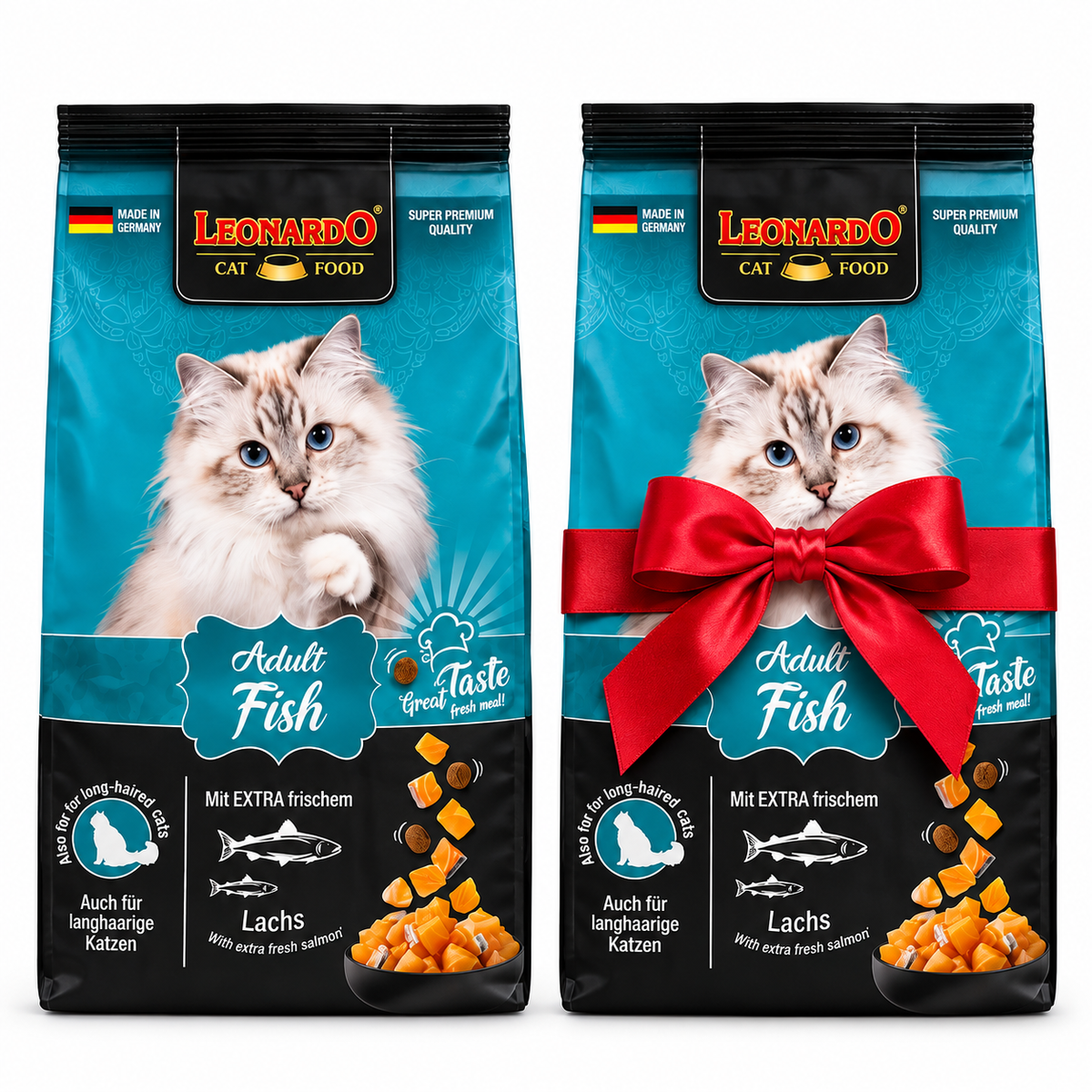 Leonardo Holistic Dry Food With Fish For Adult Cat 300g  Buy 1 Get 1 FREE