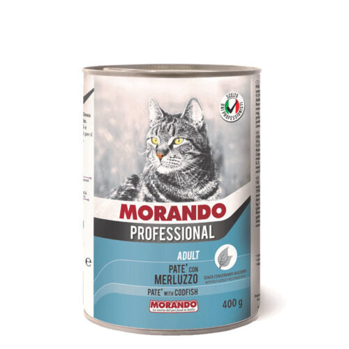 Morando Professional Adult Pate with Codfish 400g