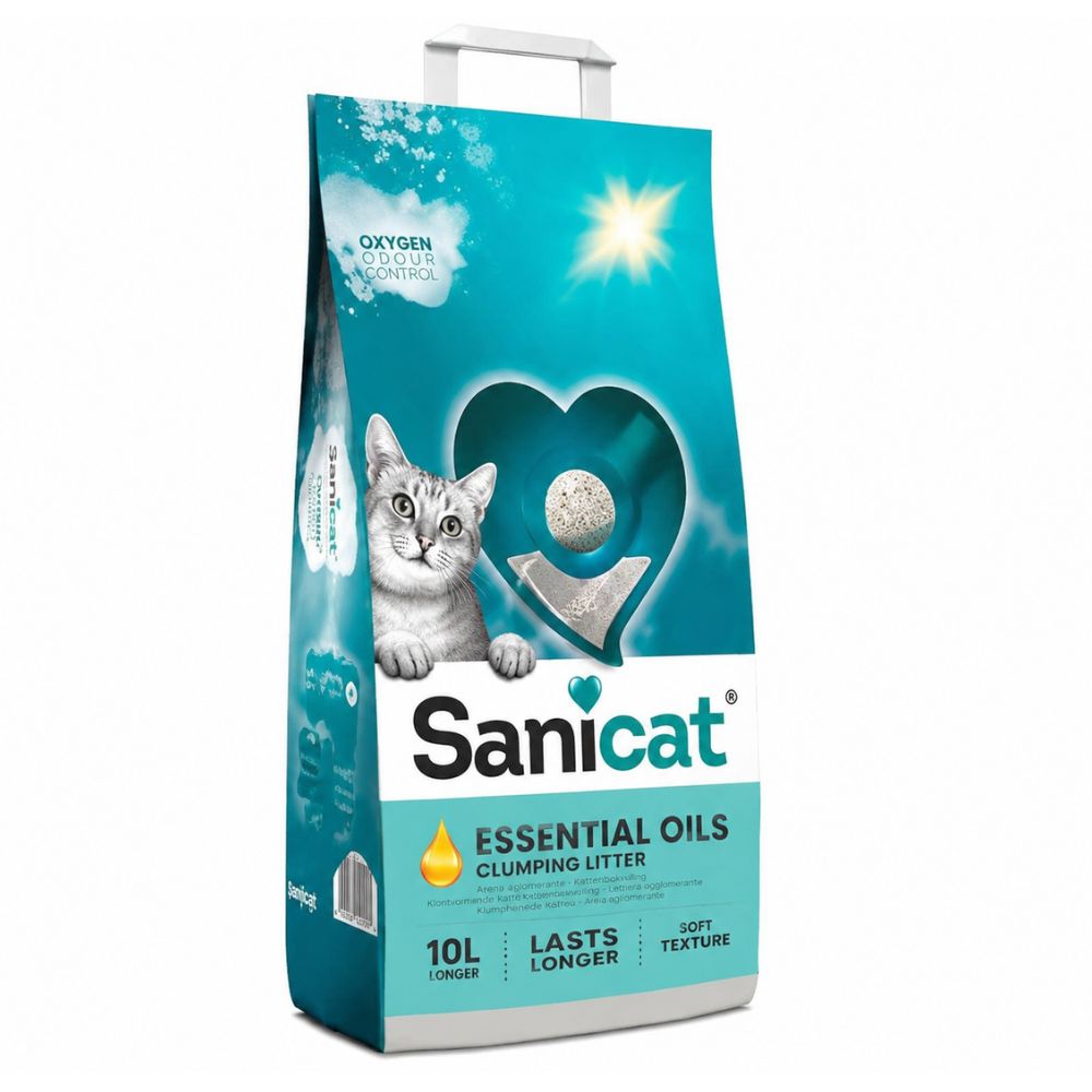 Sanicat Essential Oils Kokusuz Kedi Kumu 10kg