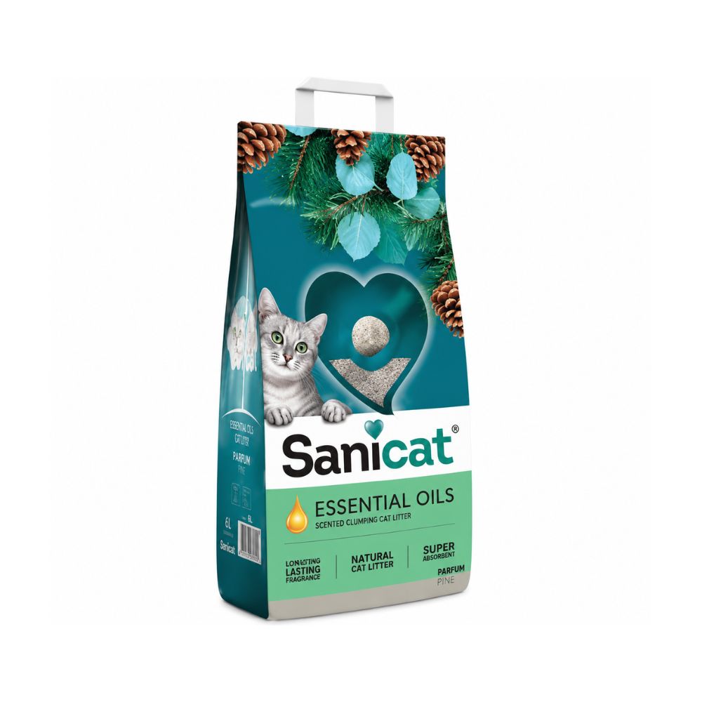 Sanicat Essential Oils White Jasmine Ultra Clumping Cat Litter 10kg