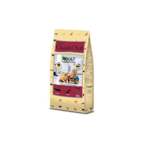 Expert Premium Chat & Chat Adult Cat Food With Beef & Peas 900g