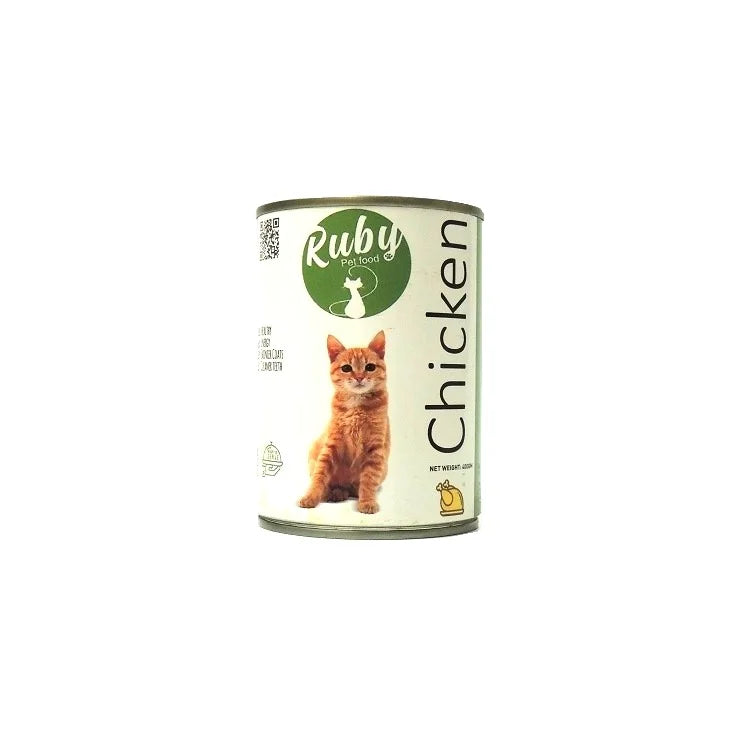 Ruby Wet Food With Chicken for Cats 400g